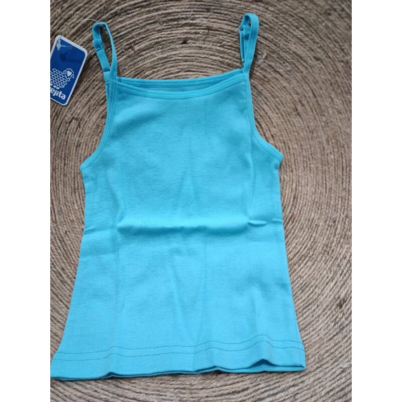 CAMISETA COLORES TIRANTE 1333 OVEJITA. ROPA PARA BEBES ,PREMAMA Y COLEGIAL - DE 0 5 AÑOS INTERIOR Camisetas Niña . Color Azul.