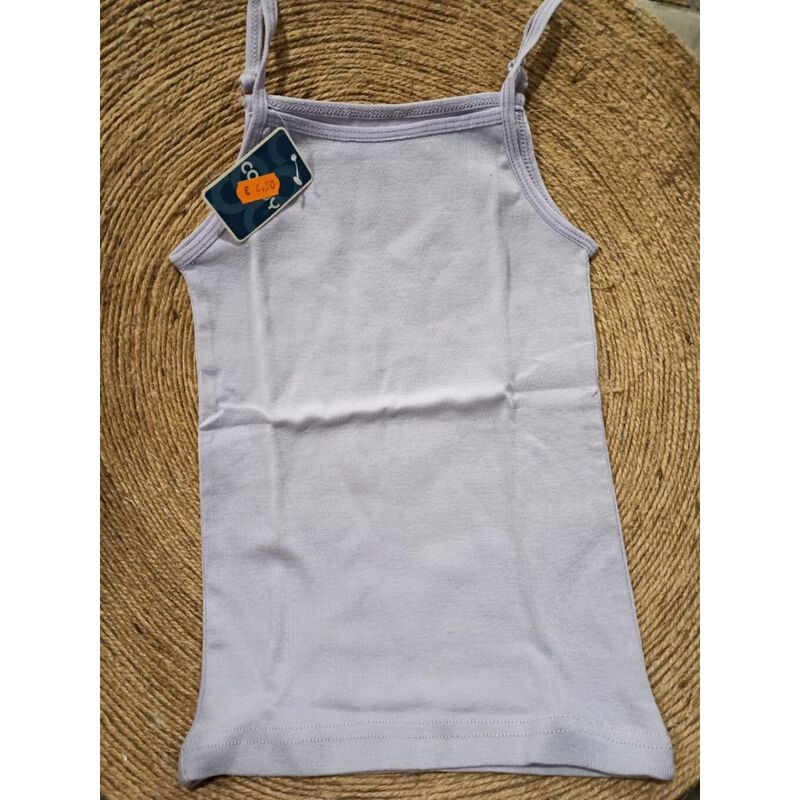 CAMISETA COLORES TIRANTE 1333 OVEJITA. ROPA PARA BEBES ,PREMAMA Y COLEGIAL - DE 0 5 AÑOS INTERIOR Camisetas Niña . Color LILA.