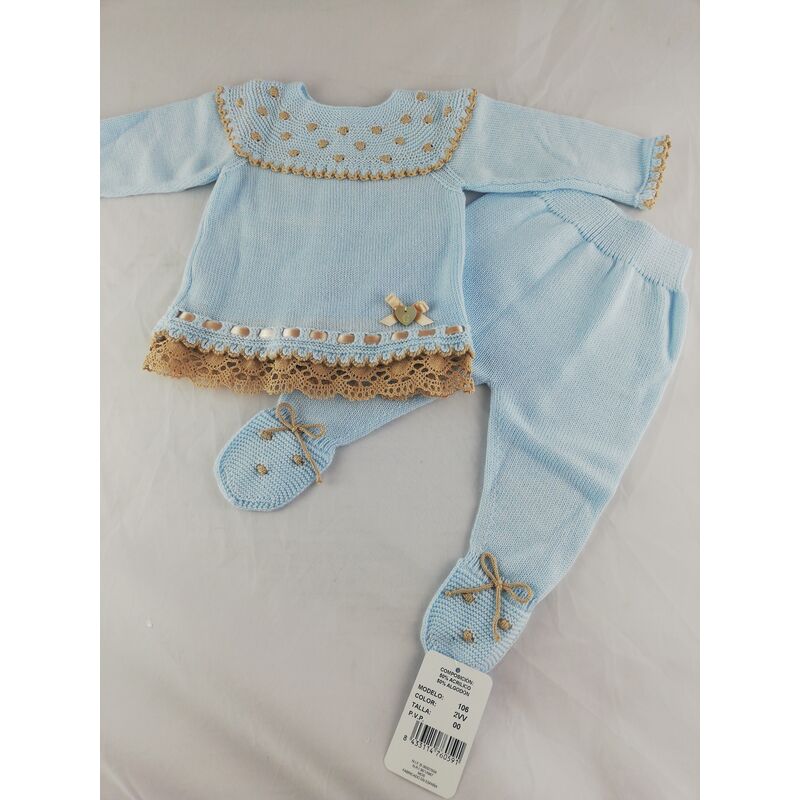 106 CONJUNTO PUNTO GRANLEI VERANO. ROPA PARA BEBES ,PREMAMA Y COLEGIAL - DE 0 5 AÑOS INFANTIL VERANO Conjuntos Ranita . Color