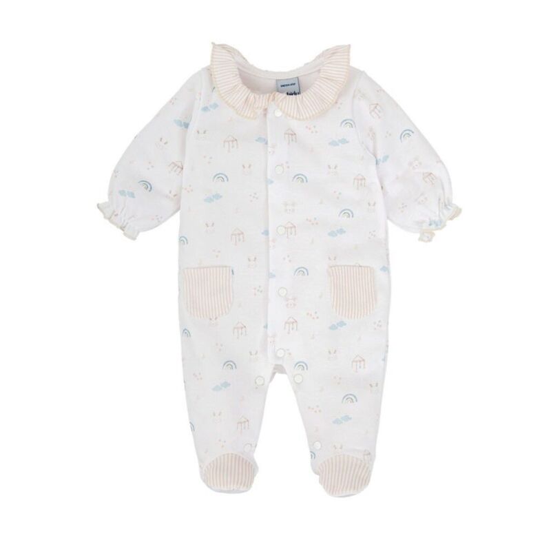 11125 PELELE ENTERIO VOLANTE CUELO ARENA BABIDU. ROPA PARA BEBES ,PREMAMA Y COLEGIAL - DE 0 5 AÑOS INVIERNO Peleles . TALLAS 0