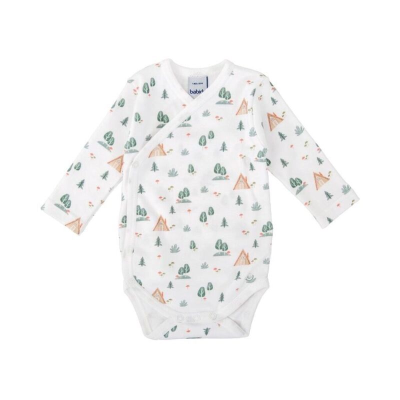 1224 BODY CRUZADO BABIDU. ROPA PARA BEBES ,PREMAMA Y COLEGIAL - DE 0 5 AÑOS INTERIOR Bodys INVIERNO . TALLAS 0 Meses . 