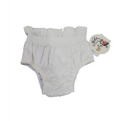 22247 Braga plumeti crudo GLory. ROPA PARA BEBES ,PREMAMA Y COLEGIAL - DE 0 5 AÑOS INTERIOR Bragas . TALLAS 6 meses. 