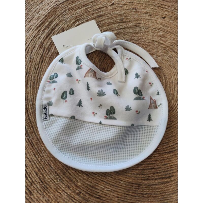 6024 BABERO REDONDO REFUGIO BABIDU. PUERICULTURA Y COMPLEMENTOS PARA BEBES - COMIDA BABEROS ROPA ,PREMAMA COLEGIAL DE 0 5 AÑOS