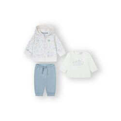 25201505 Conjunto tres piezas crudo Canadá house. ROPA PARA BEBES ,PREMAMA Y COLEGIAL - DE 0 5 AÑOS INVIERNO NIÑA NIÑO Deportiva