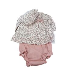 25404 Chambrita bebé con gorrito y braga Babyferr. ROPA PARA BEBES ,PREMAMA Y COLEGIAL - DE 0 5 AÑOS . TALLAS 1M. 