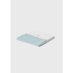 9047 Arroyo motivo mayoral. COCHECITOS-CARRICOCHES PARA BEBE SACOS Y TEXTILES MUSELINAS GASAS CHALES MANTAS . Color Verde. 