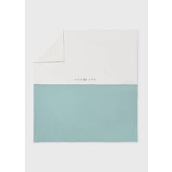 9047 Arroyo motivo mayoral. COCHECITOS-CARRICOCHES PARA BEBE SACOS Y TEXTILES MUSELINAS GASAS CHALES MANTAS . Color Verde. 