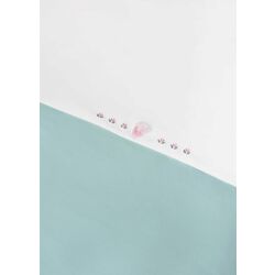 9047 Arroyo motivo mayoral. COCHECITOS-CARRICOCHES PARA BEBE SACOS Y TEXTILES MUSELINAS GASAS CHALES MANTAS . Color Verde. 