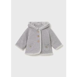 2333 REBECON POMPOM MAYORAL. ROPA PARA BEBES ,PREMAMA Y COLEGIAL - DE 0 5 AÑOS INVIERNO RECIEN NACIDO 0-1M 50CM . Color GRIS .