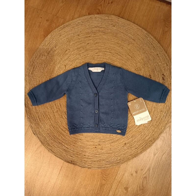 2338 CARDIGAN CUELLO PICO TRICOT MAYORAL. ROPA PARA BEBES ,PREMAMA Y COLEGIAL - DE 0 5 AÑOS INVIERNO RECIEN NACIDO 0-1M 50CM .