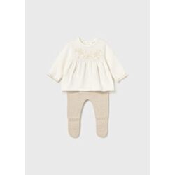 2553 CONJUNTO POLAINA TRICOT MAYORAL. ROPA PARA BEBES ,PREMAMA Y COLEGIAL - DE 0 5 AÑOS INVIERNO RECIEN NACIDO 0-1M 50CM . Color