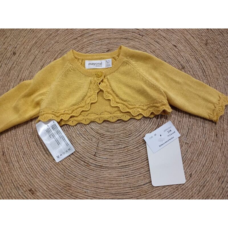 318 Rebeca tricot básica mayoral. ROPA PARA BEBES ,PREMAMA Y COLEGIAL - DE 0 5 AÑOS INFANTIL VERANO RECIEN NACIDO MAYORAL 0-1 55