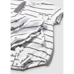 1606 Pelele y gorro mayoral. ROPA PARA BEBES ,PREMAMA Y COLEGIAL - DE 0 5 AÑOS INFANTIL VERANO RECIEN NACIDO MAYORAL 0-1 55 CM .