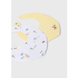 9073 Set de dos baberos mayoral. ROPA PARA BEBES ,PREMAMA Y COLEGIAL - DE 0 5 AÑOS INFANTIL VERANO RECIEN NACIDO MAYORAL 0-1 55