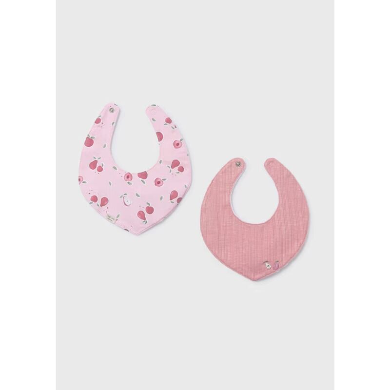 9073 Set de dos baberos mayoral. ROPA PARA BEBES ,PREMAMA Y COLEGIAL - DE 0 5 AÑOS INFANTIL VERANO RECIEN NACIDO MAYORAL 0-1 55