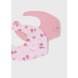 9073 Set de dos baberos mayoral. ROPA PARA BEBES ,PREMAMA Y COLEGIAL - DE 0 5 AÑOS INFANTIL VERANO RECIEN NACIDO MAYORAL 0-1 55