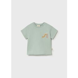 1077 Camiseta manga corta menta  mayoral. ROPA PARA BEBES ,PREMAMA Y COLEGIAL - DE 0 5 AÑOS INFANTIL VERANO RECIEN NACIDO