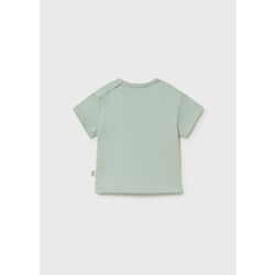 1077 Camiseta manga corta menta  mayoral. ROPA PARA BEBES ,PREMAMA Y COLEGIAL - DE 0 5 AÑOS INFANTIL VERANO RECIEN NACIDO