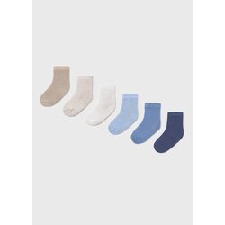 9046 Set 6 calcetines recién nacido Mayoral. ROPA PARA BEBES ,PREMAMA Y COLEGIAL - DE 0 5 AÑOS INFANTIL VERANO RECIEN NACIDO