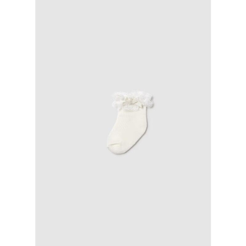 9061 Calcetín volantes mayoral. ROPA PARA BEBES ,PREMAMA Y COLEGIAL - DE 0 5 AÑOS INFANTIL VERANO RECIEN NACIDO MAYORAL 0-1 55