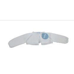 24213 Chaqueta corta links calados crudo juliana. ROPA PARA BEBES ,PREMAMA Y COLEGIAL - DE 0 5 AÑOS INFANTIL VERANO NIÑO