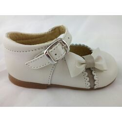 ZAPATO B2017 MERCEDES NIÑA NACARADO PORCELANA PANYNO. ZAPATOS PARA BEBE - CALZADO NIÑA . CALZADO 18. 