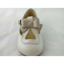 ZAPATO B2403 MERCEDES NIÑA NACARADO PORCELANA PANYNO. ZAPATOS PARA BEBE - CALZADO NIÑA . CALZADO 18. 