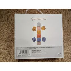 11019 JUGUETE DIDACTICO SILICONA MULTICOLOR GAMBERRTITOS. JUGUETES PARA BEBE - PRIMEROS APILABLES Y ENCAJABLES . Color 0. 