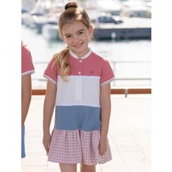 391401V VESTIDO NIÑA MIRANDA. ROPA PARA BEBES ,PREMAMA Y COLEGIAL - DE 0 5 AÑOS INFANTIL VERANO NIÑA Vestidos . Color ROSA