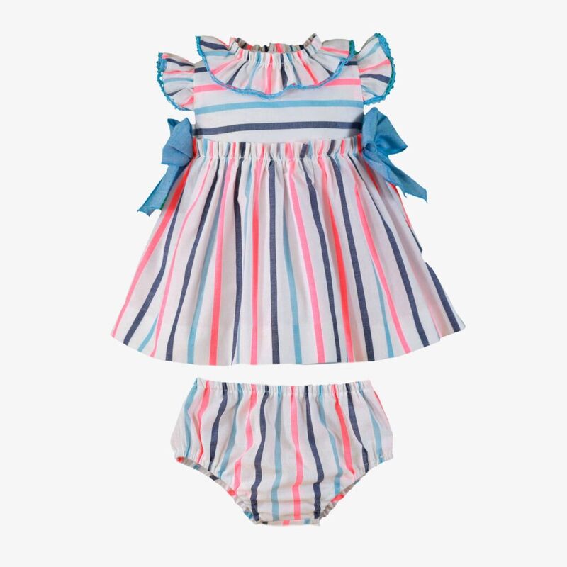390144VB VESTIDO CON BRAGUITA BEBÉ MIRANDA. ROPA PARA BEBES ,PREMAMA Y COLEGIAL - DE 0 5 AÑOS INFANTIL VERANO NIÑA Vestidos .