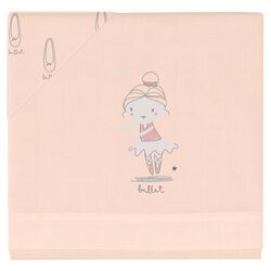 68150504 Juego sabanas punto jersey 3 piezas Ballet (Minicuna (50x80/90)). MOBILIARIO Y DECORACION PARA BEBE - ROPA CUNA