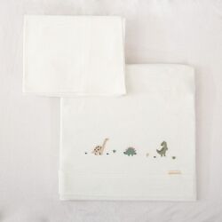 68361318 Juego sabanas punto jersey 3 piezas Bronto Chic (Cuna (60x120)). MOBILIARIO Y DECORACION PARA BEBE - ROPA CUNA MINICUNA