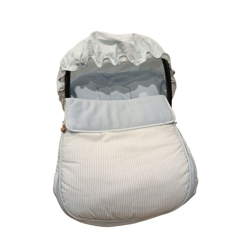 SACO GRUPO CERO CON CAPOTA YM 8414 MARINA. OUTLET - PUERICULTURA COCHECITOS-CARRICOCHES PARA BEBE SACOS Y TEXTILES GRUPO 0