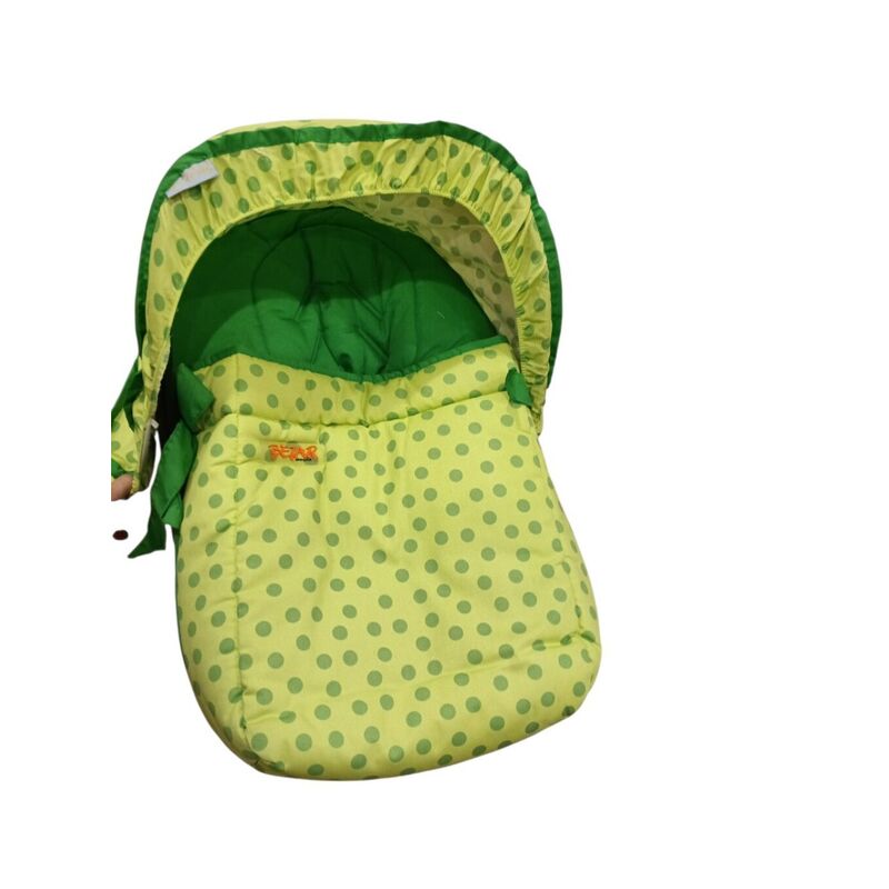 SACO 4611 GRUPO CERO CON CAPOTA VERDE   BEJAR. OUTLET - PUERICULTURA COCHECITOS-CARRICOCHES PARA BEBE ACCESORIOS DE SACOS Y