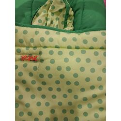 SACO 4611 GRUPO CERO CON CAPOTA VERDE   BEJAR. OUTLET - PUERICULTURA COCHECITOS-CARRICOCHES PARA BEBE ACCESORIOS DE SACOS Y