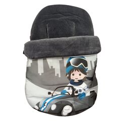 SACO GO FULI  COCHE AZUL. OUTLET - PUERICULTURA COCHECITOS-CARRICOCHES PARA BEBE SACOS Y TEXTILES GRUPO 0 MATRIX . Color GRIS . 