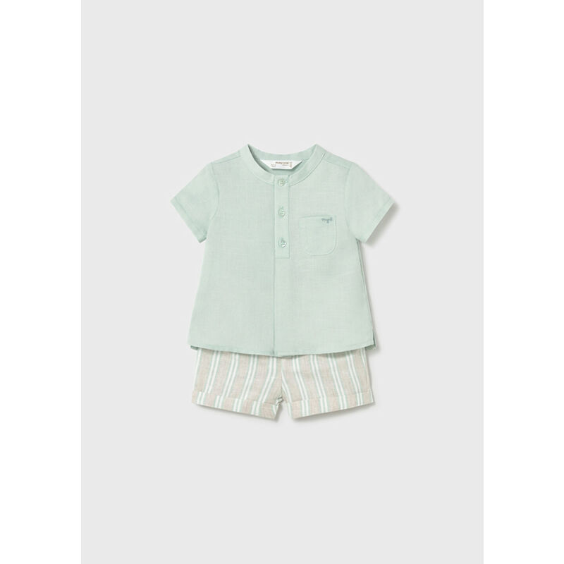 1270 Conjunto pantalón corto mayoral. ROPA PARA BEBES ,PREMAMA Y COLEGIAL - DE 0 5 AÑOS INFANTIL VERANO RECIEN NACIDO MAYORAL