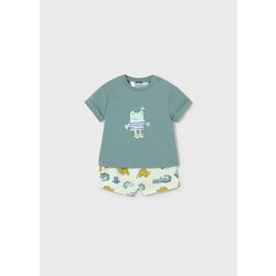 1277 Conjunto pantalón corto pato  mayoral. ROPA PARA BEBES ,PREMAMA Y COLEGIAL - DE 0 5 AÑOS INFANTIL VERANO RECIEN NACIDO