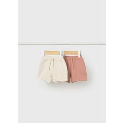 1292 Set dos pantalones cortos arcilla mayoral. ROPA PARA BEBES ,PREMAMA Y COLEGIAL - DE 0 5 AÑOS INFANTIL VERANO RECIEN NACIDO