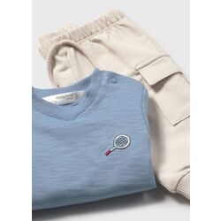 1628 Conjunto  cuatro piezas rojo mayoral. ROPA PARA BEBES ,PREMAMA Y COLEGIAL - DE 0 5 AÑOS INFANTIL VERANO RECIEN NACIDO