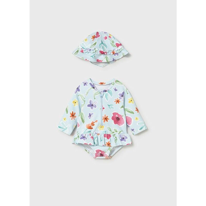 1634 Conjunto baño manga larga hawai mayoral. ROPA PARA BEBES ,PREMAMA Y COLEGIAL - DE 0 5 AÑOS INFANTIL VERANO RECIEN NACIDO