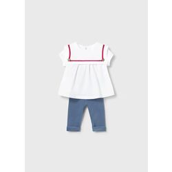 1736 Conjunto leggins cuatro piezas mayoral. ROPA PARA BEBES ,PREMAMA Y COLEGIAL - DE 0 5 AÑOS INFANTIL VERANO RECIEN NACIDO