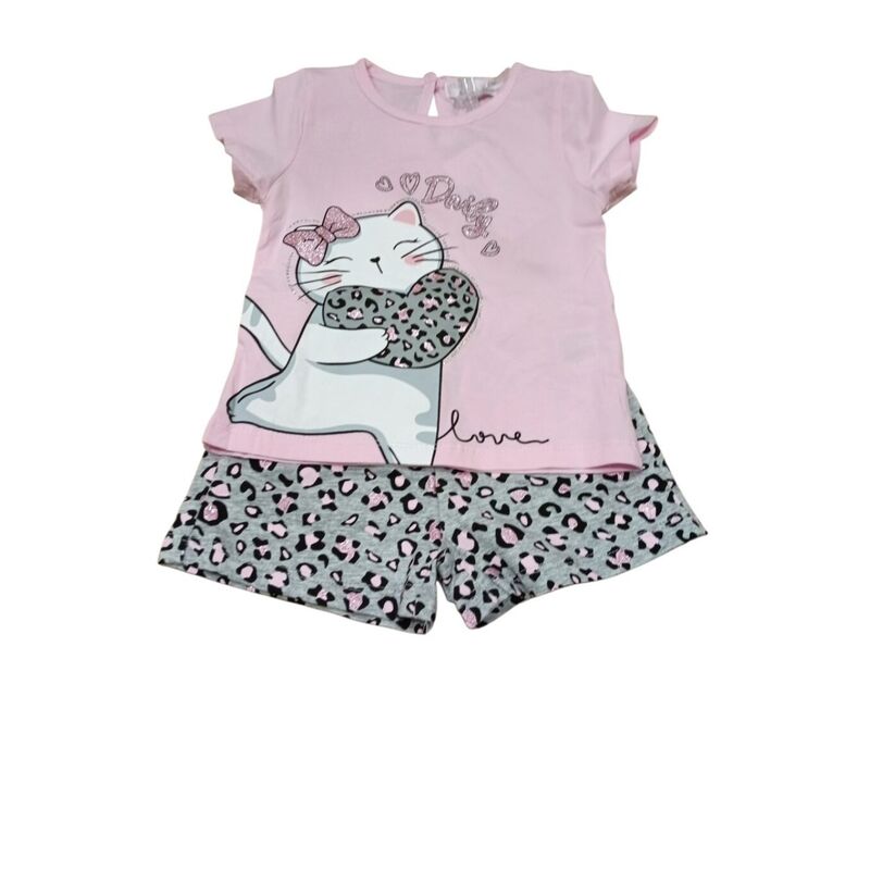 1031 Conjunto niña garvel. ROPA PARA BEBES ,PREMAMA Y COLEGIAL - DE 0 5 AÑOS INFANTIL VERANO NIÑA Conjuntos . TALLAS 12 meses. 