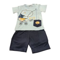 2069 Conjunto niño garvel. ROPA PARA BEBES ,PREMAMA Y COLEGIAL - DE 0 5 AÑOS INFANTIL VERANO NIÑO Conjuntos . TALLAS 12 meses. 