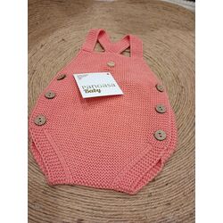 2584000 PETO BASICO CORAL PANGASA. ROPA PARA BEBES ,PREMAMA Y COLEGIAL - DE 0 5 AÑOS INFANTIL VERANO Peleles . TALLAS 3 meses. 