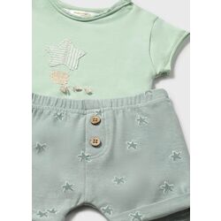 1626 Conjunto cuatro piezas ALGA  mayoral. ROPA PARA BEBES ,PREMAMA Y COLEGIAL - DE 0 5 AÑOS INFANTIL VERANO RECIEN NACIDO