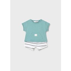 1626 Conjunto cuatro piezas GLASS mayoral. ROPA PARA BEBES ,PREMAMA Y COLEGIAL - DE 0 5 AÑOS INFANTIL VERANO RECIEN NACIDO