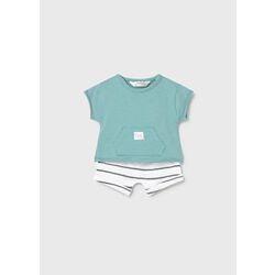 1626 Conjunto cuatro piezas GLASS mayoral. ROPA PARA BEBES ,PREMAMA Y COLEGIAL - DE 0 5 AÑOS INFANTIL VERANO RECIEN NACIDO