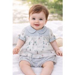 40221 CONJUNTO RANITA BEBE NIÑO MIRADA BABIDU. ROPA PARA BEBES ,PREMAMA Y COLEGIAL - DE 0 5 AÑOS INFANTIL VERANO Conjuntos