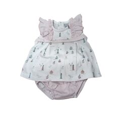 41221 CONJUNTO RANITA BEBE NIÑA MIRADA BABIDU. ROPA PARA BEBES ,PREMAMA Y COLEGIAL - DE 0 5 AÑOS INFANTIL VERANO NIÑA Conjuntos